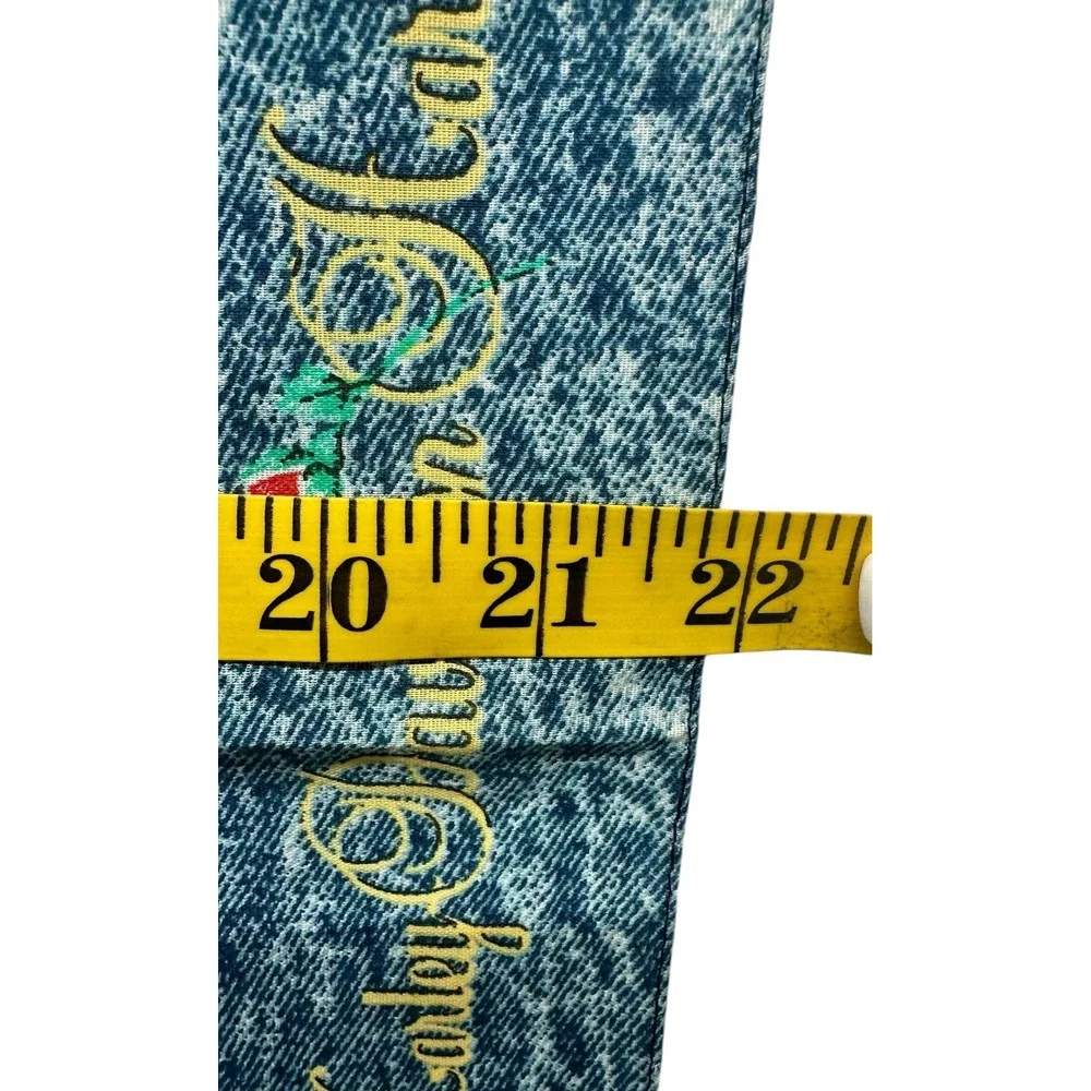 VINTAGE HARLEY DAVIDSON ROSES 50%‎ POLYESTER 50% COTTON OFFICIAL MARKED BANDANA